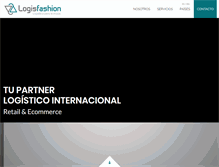 Tablet Screenshot of logisfashion.com